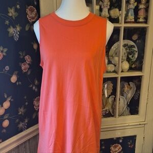 Old Navy Sleeveless Coral Tank Dress
